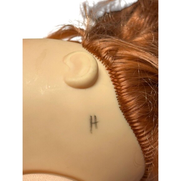 Cabbage Patch doll red hair tongue Mattel First Edition 1978 1983 tush tag 1995 - Picture 7 of 12